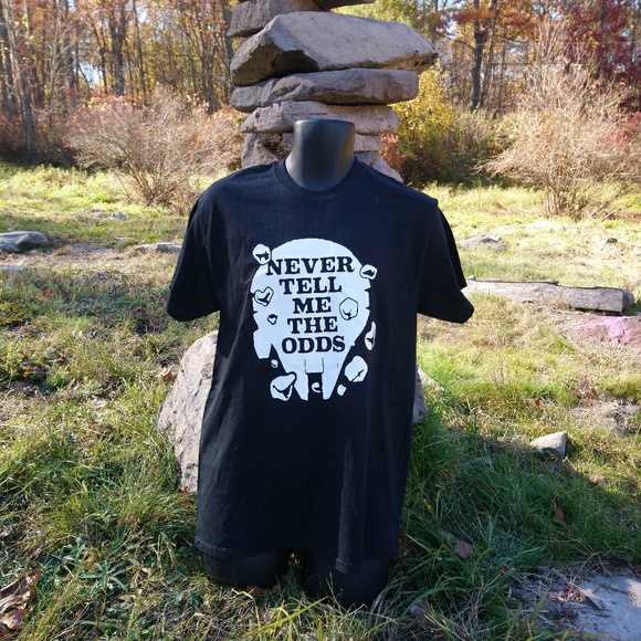 Never tell me the odds t shirt - Picture 2 of 3